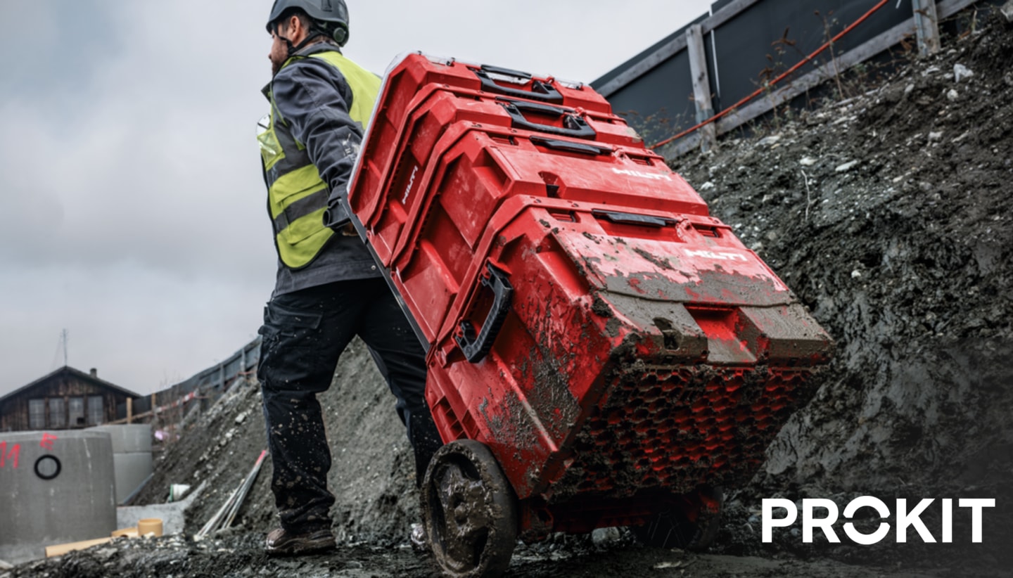 Two Prokits smokey scene with buildings in backgroundImage alt text (optional)