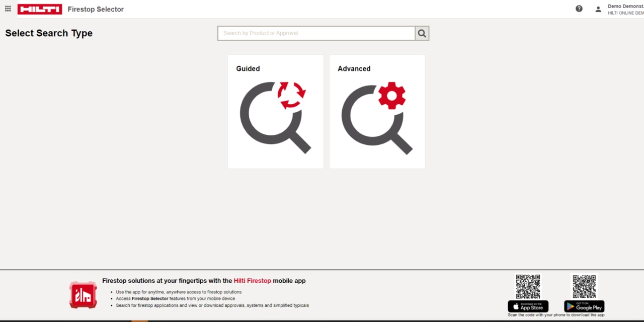 Firestop Selector 2to1 - Firestop- Search