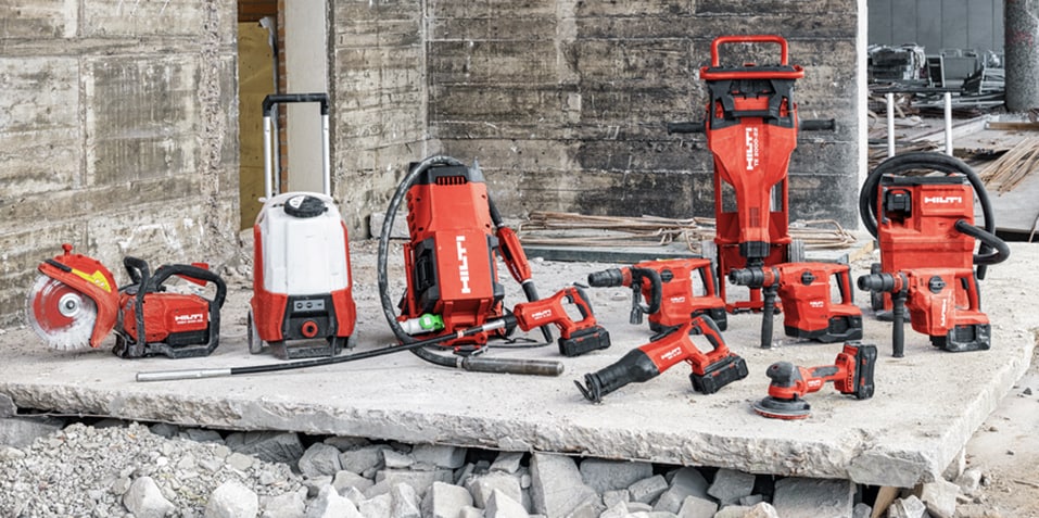 Person scanning a tool's QR code using the On!Track App 