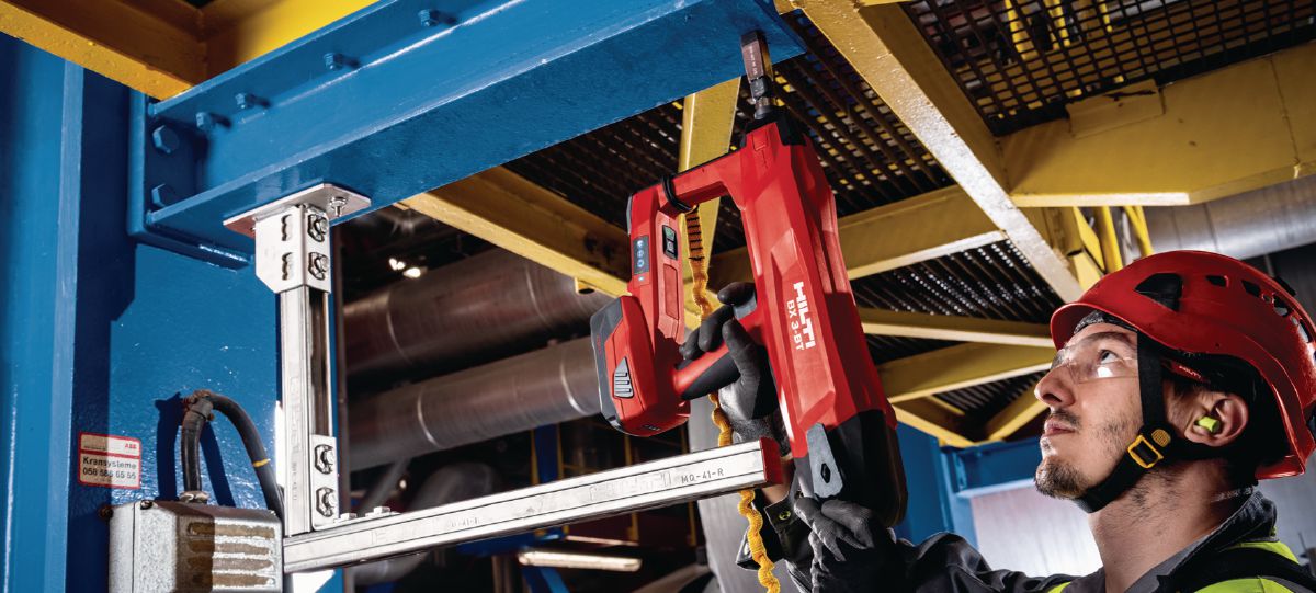 BX 3-BT modular support system application with X-BT-MR, adapted