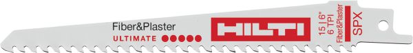 Fiber cement reciprocating saw blades