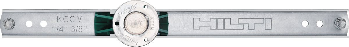 Still life picture of the green KCCM-MD L Kwik Cast Connect (multi-thread) cast-in-place anchor