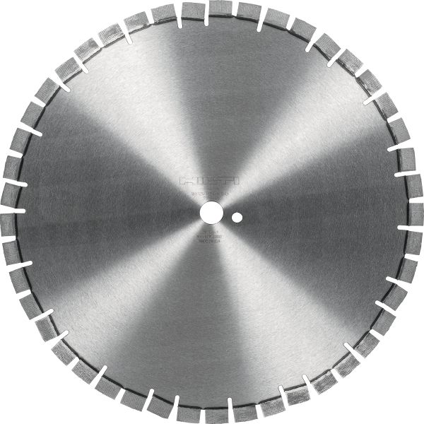 Low horsepower (up to 35hp) Asphalt over Concrete blade speed