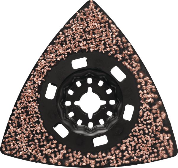 Multitool grout sanding attachment