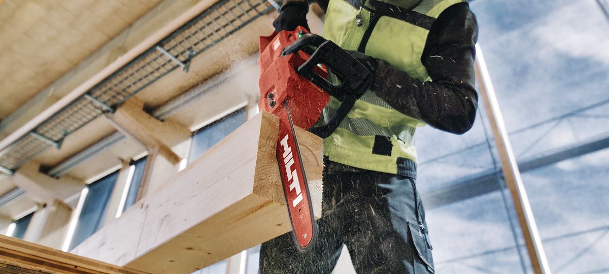 Application image of cut out in beam.