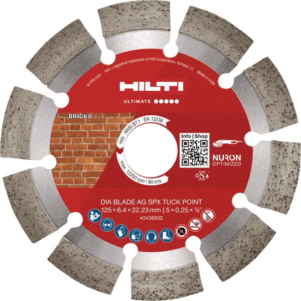 SPX Tuck Point diamond blade