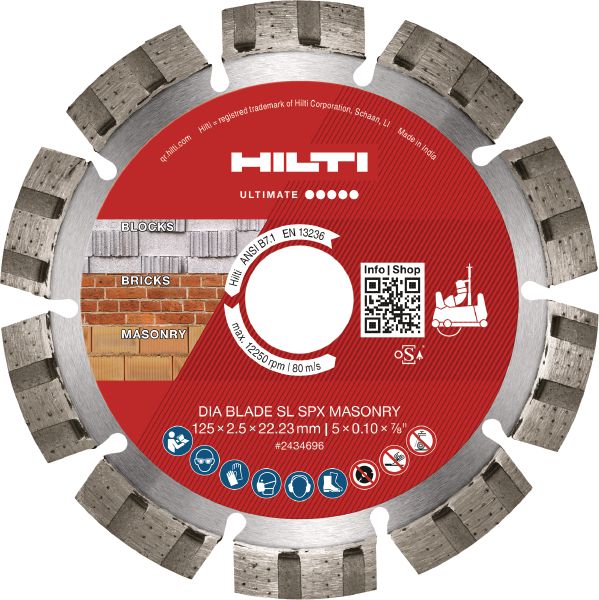 SPX Masonry diamond blade