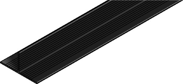 MFT-T Rail (black anodized)