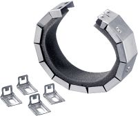 Firestop collars, wraps and bandages